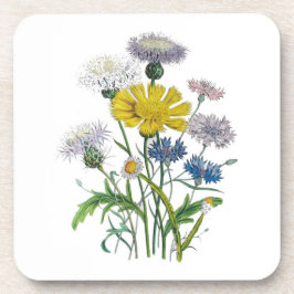 Carnaval van bloemen drankjes onderzetter