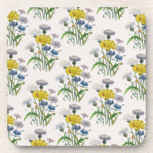 Carnaval van bloemen drankjes onderzetter (Voorkant)