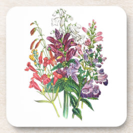 Carnaval van bloemen drankjes onderzetter