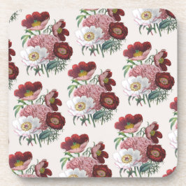 Carnaval van bloemen drankjes onderzetter