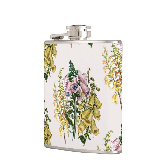 Carnaval van bloemen heupfles (Links)