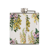 Carnaval van bloemen heupfles (Achterkant)