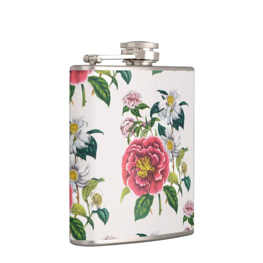 Carnaval van bloemen heupfles (Rechts)