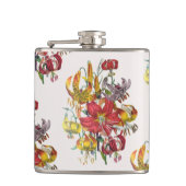 Carnaval van bloemen heupfles (Voorkant)