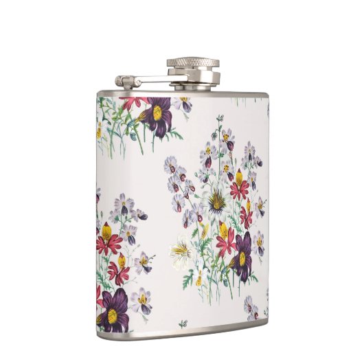 Carnaval van bloemen heupfles (Rechts)