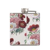 Carnaval van bloemen heupfles (Achterkant)