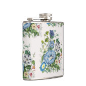 Carnaval van bloemen heupfles (Rechts)