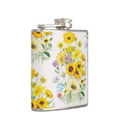 Carnaval van bloemen heupfles (Rechts)