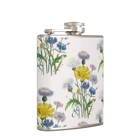 Carnaval van bloemen heupfles (Rechts)