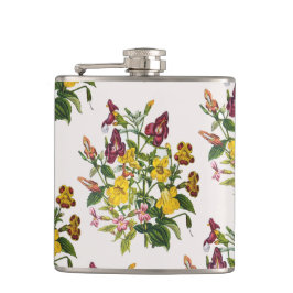 Carnaval van bloemen heupfles