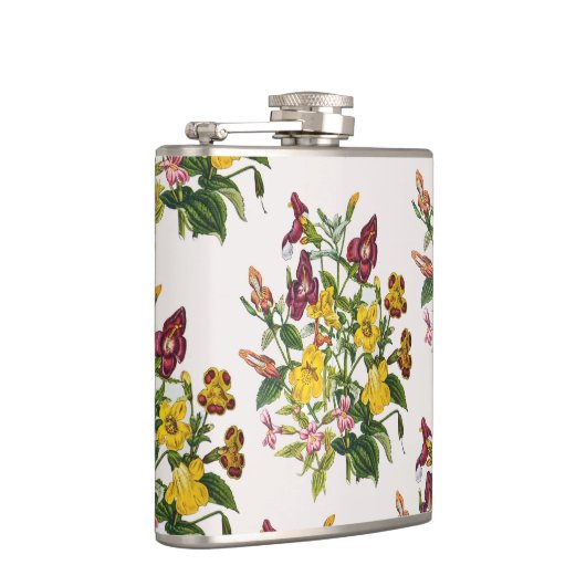 Carnaval van bloemen heupfles (Rechts)