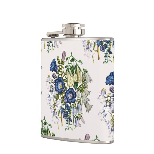 Carnaval van bloemen heupfles (Links)