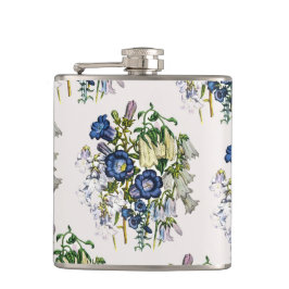 Carnaval van bloemen heupfles