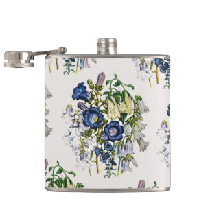 Carnaval van bloemen heupfles