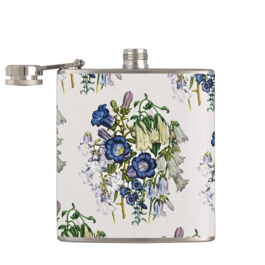 Carnaval van bloemen heupfles (Geopend)