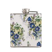 Carnaval van bloemen heupfles (Achterkant)