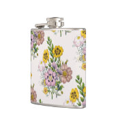 Carnaval van bloemen heupfles (Links)