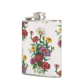 Carnaval van bloemen heupfles (Links)