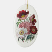 Carnaval van bloemen keramisch ornament (Rechts)