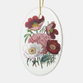 Carnaval van bloemen keramisch ornament (Links)