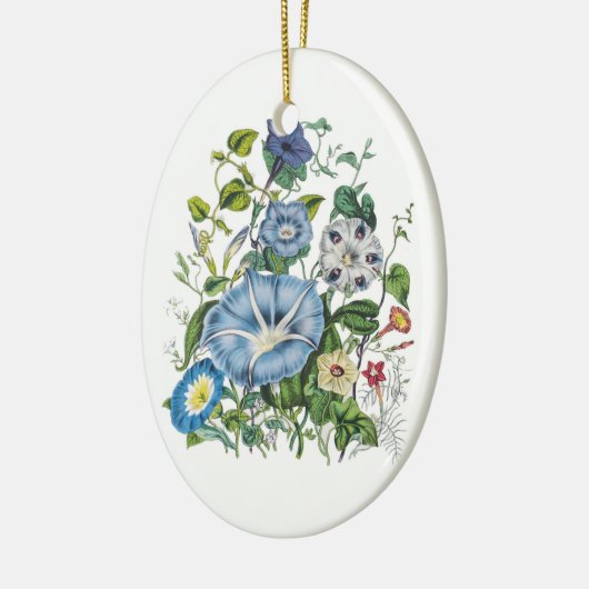 Carnaval van bloemen keramisch ornament (Links)