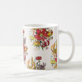 Carnaval van bloemen koffiemok