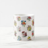 Carnaval van bloemen koffiemok (Center)