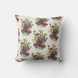 Carnaval van bloemen kussen