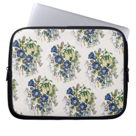 Carnaval van bloemen laptop sleeve
