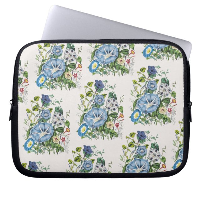 Carnaval van bloemen laptop sleeve (Voorkant)