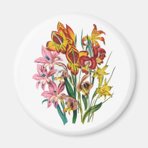 Carnaval van bloemen magneet