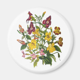 Carnaval van bloemen magneet