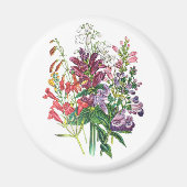 Carnaval van bloemen magneet (Voorkant)