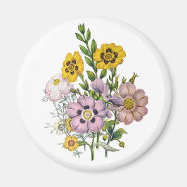 Carnaval van bloemen magneet