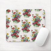 Carnaval van bloemen muismat (Met muis)
