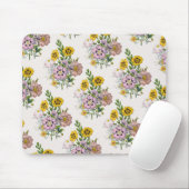 Carnaval van bloemen muismat (Met muis)