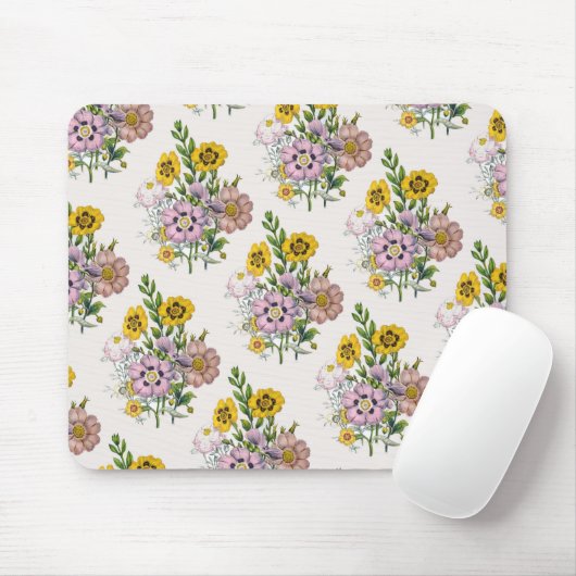 Carnaval van bloemen muismat (Met muis)