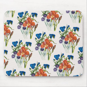 Carnaval van bloemen muismat