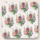 Carnaval van bloemen onderzetter (Voorkant)