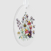 Carnaval van bloemen ornament (voorkant)