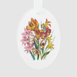 Carnaval van bloemen ornament