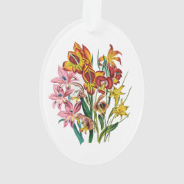 Carnaval van bloemen ornament