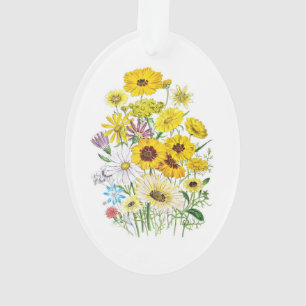 Carnaval van bloemen ornament