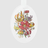 Carnaval van bloemen ornament (voorkant)
