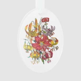 Carnaval van bloemen ornament
