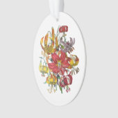Carnaval van bloemen ornament (voorkant)