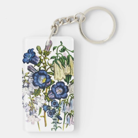 Carnaval van bloemen sleutelhanger (achterkant)