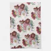 Carnaval van bloemen theedoek (Verticaal)