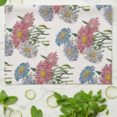 Carnaval van bloemen theedoek (Gevouwen)