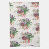 Carnaval van bloemen theedoek (Verticaal)